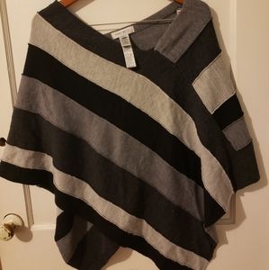 Poncho fashion sweater